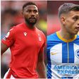 Brighton and Nottingham Forest shared the spoils with these trio firing blanks.