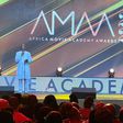 The CEO-designate, Raymond Anyiam-Osigwe, delivers the welcome speech at the 2023 AMAAs [Twitter/AMAAWARDS]