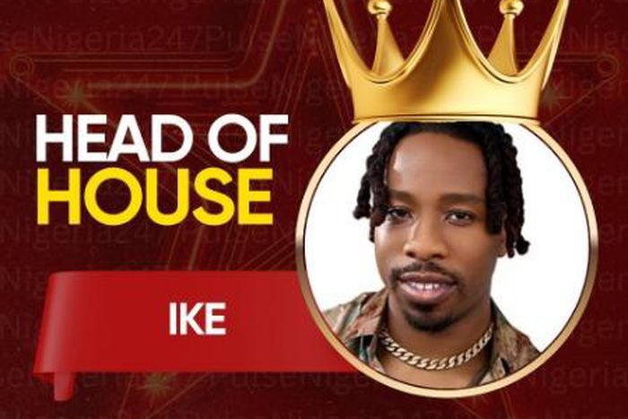 Ike emerges Head of House on BBNaija All Stars edition. [Instagram/pulsenigeria247]