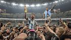 Leo Messi's Argentina defeated France on penalties to win the FIFA World Cup Qatar 2022