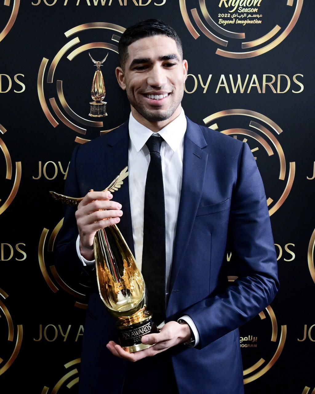 Hakimi was voted the Best Male Athlete following his achievement in helping PSG to win the Ligue 1 title.