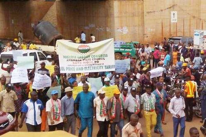 Workers protesting due to unpaid salaries is now a frequent scene in Nigeria.