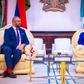 President Bola Ahmed Tinubu receives in audience the UK Secretary of State for Foreign/Commonwealth Affairs, Hon James Cleverly. [Presidency]