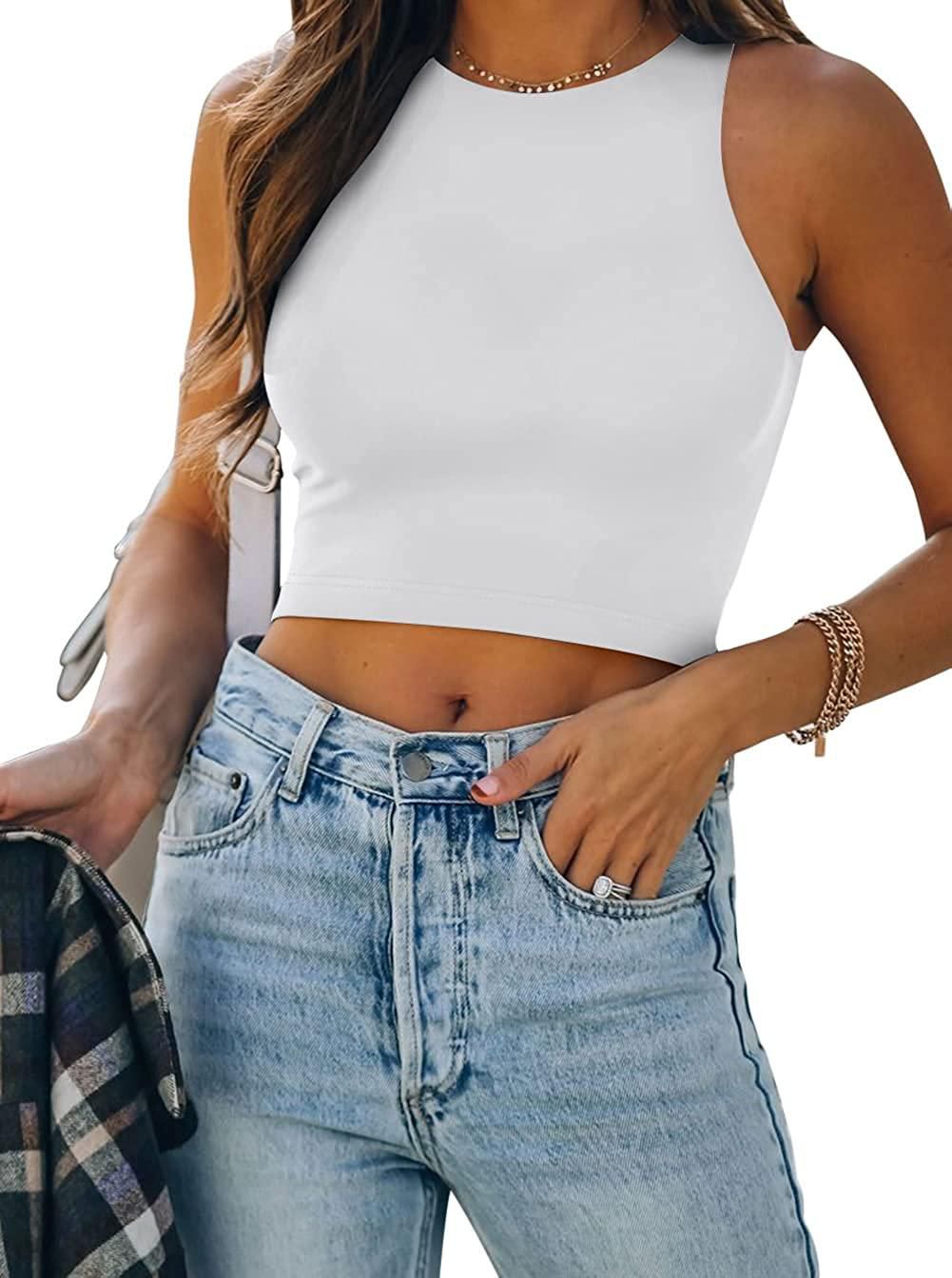 Crop tops were wild popular [ubuy]