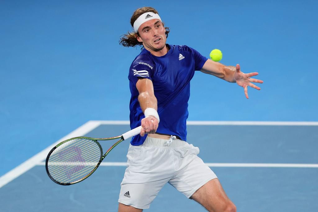 Tsitsipas, Stefanos in action