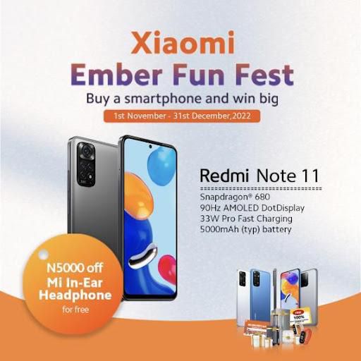 Win N3, 000,000 in Xiaomi Ember Fun Fest Promo!