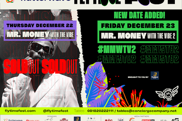 Asake Dec 22 Day completely sold out! Additional Asake MMWTV Day added