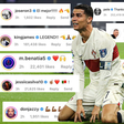 Social media reactions to Cristiano Ronaldo's post World Cup message