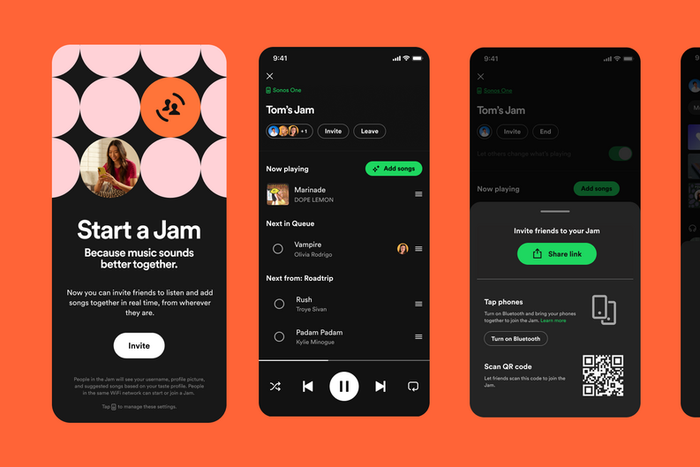 Spotify unveils Jam, a new personalized to listen to music with friends