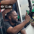 Falz joins hundreds of Nigerian youths to protest at Lekki toll gate. (TheNation)