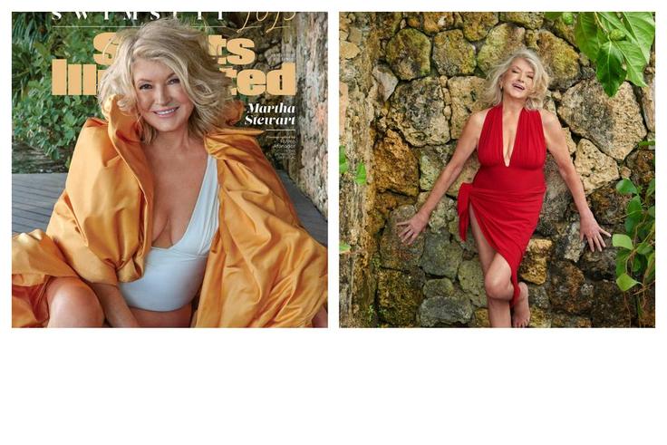 Martha Stewart on the cover of Sports Illustrated [Instagram/marthastewart]