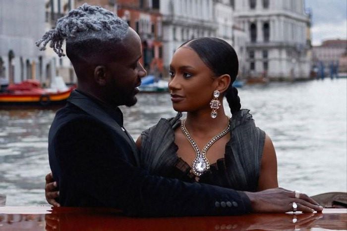 Mr Eazi and Temi Otedola