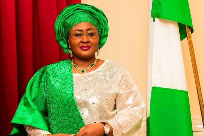 Nigeria's First Lady, Aisha Buhari. [Twitter/@aishambuhari]