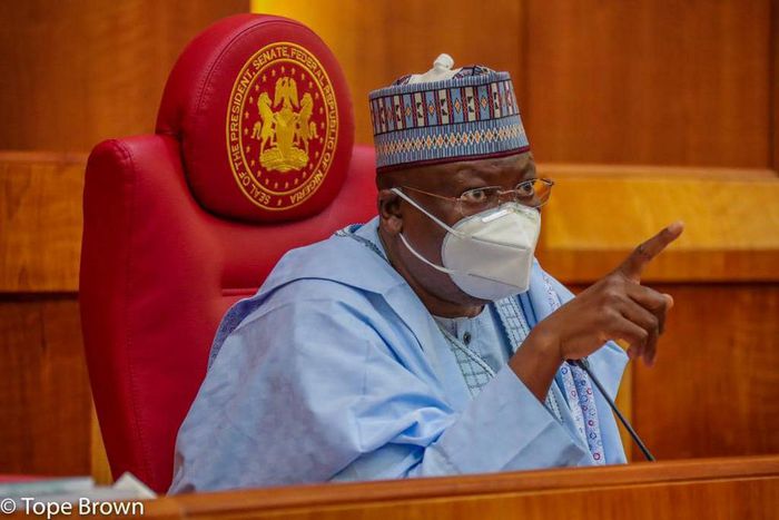 Senate President, Ahmad Lawan [Tope Brown]