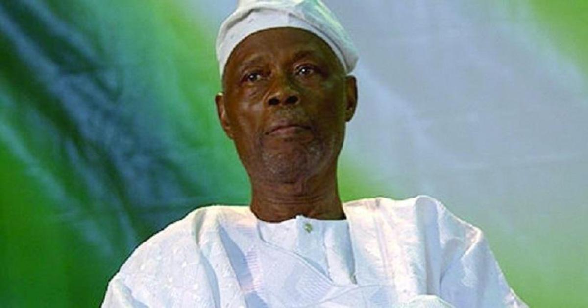 Former Minister of Justice, Bola Ajibola dies at 89