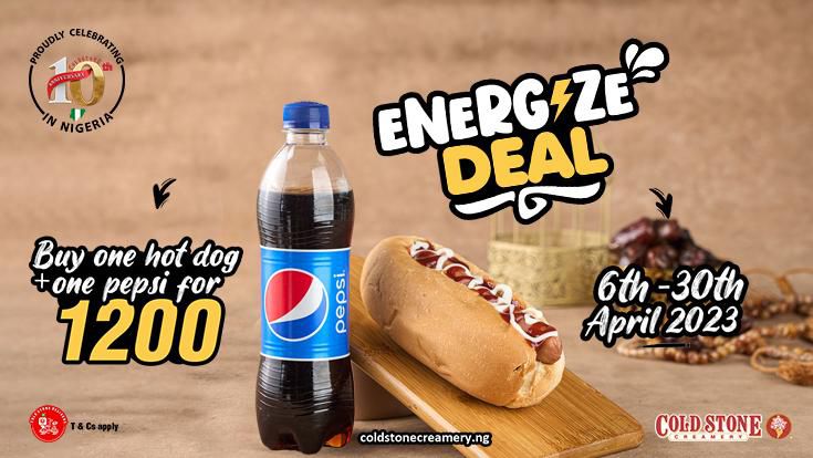 Stay eye-screamed this April with the Cold Stone Crazy Price Slash!!!