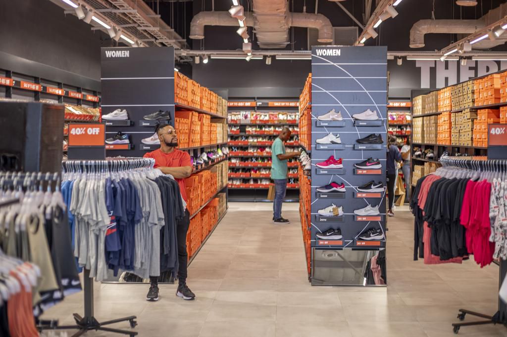 The Nike store at Circle Mall Lekki