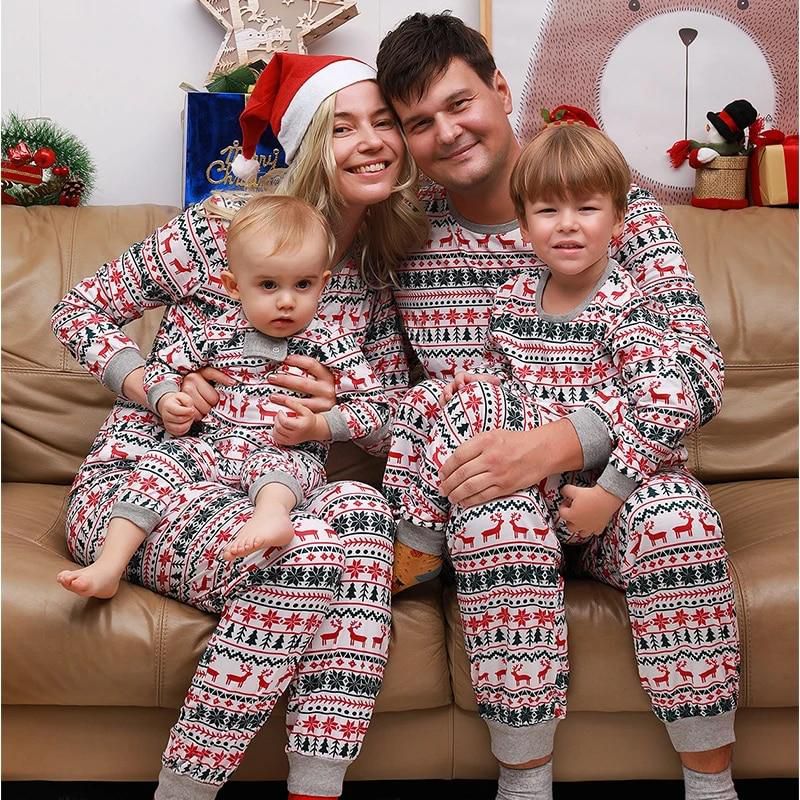 Multicoloured matching pyjamas