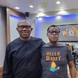 Peter Obi and Rufai Oseni of Arise TV. [IgbereTV]