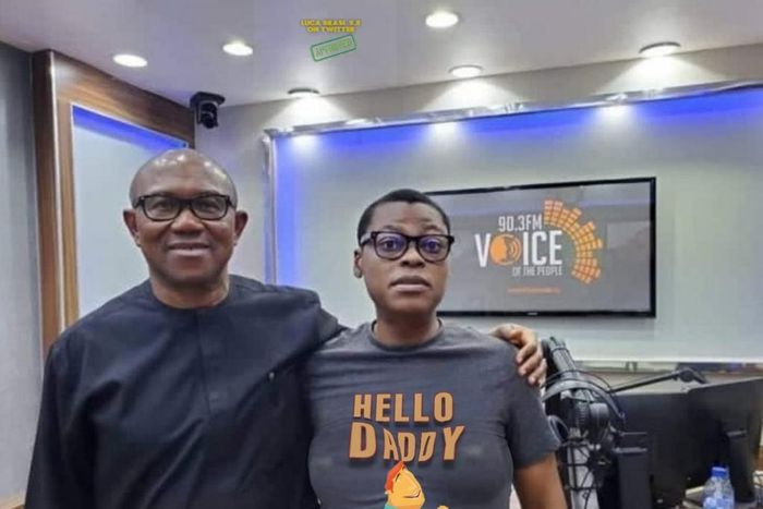 Peter Obi and Rufai Oseni of Arise TV. [IgbereTV]