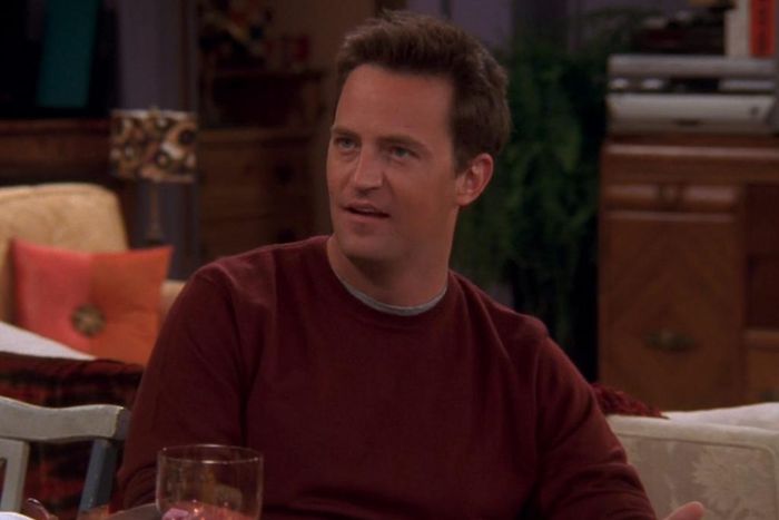 Matthew Perry as Chandler Bing on season 10, episode eight of "Friends."NBC