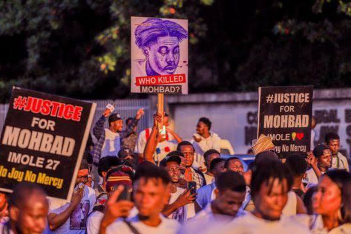 Nigerians come out in numbers to honour MohBad [BBC]