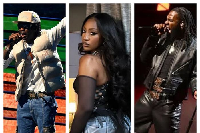 Rema, Tems and Burna Boy [Getty]