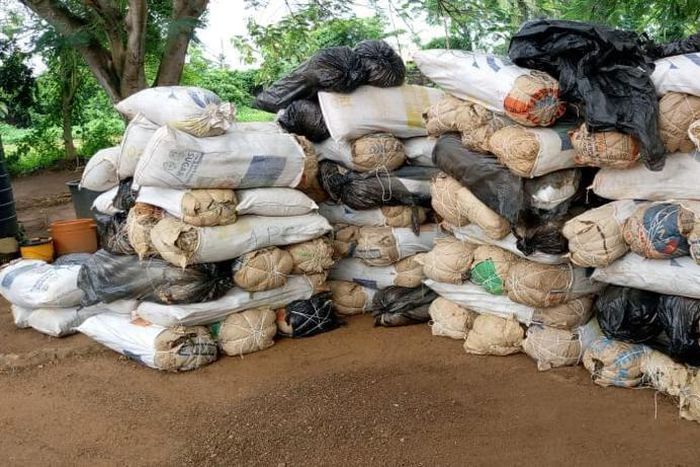 Some of the drugs intercepted by the operatives of the NDLEA. [Facebook:NDLEA]