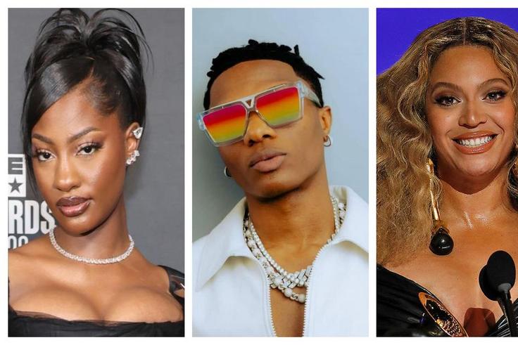 Tems, Wizkid, Beyonce