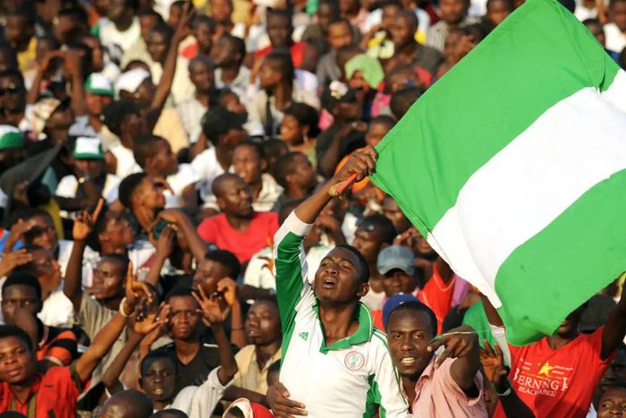 Nigerian fans in Kaduna