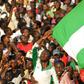 Nigerian fans in Kaduna