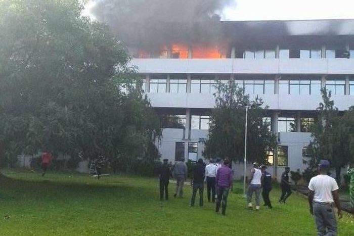 Supreme Court on fire [Legit.ng]