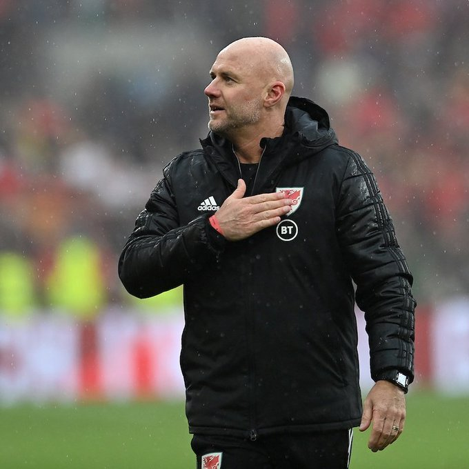 Wales manager Rob Paige