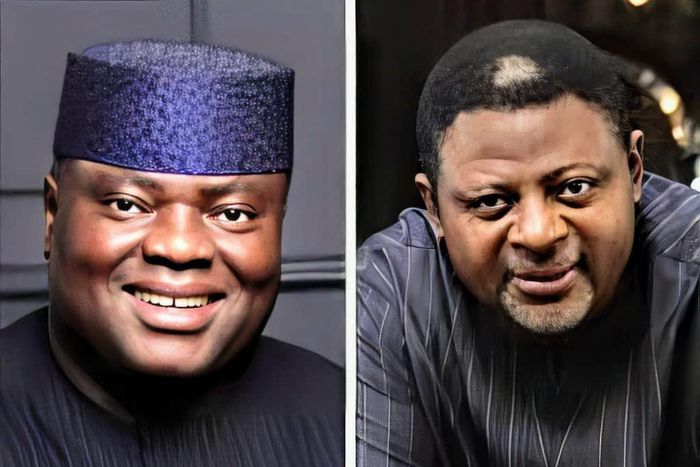 Prof. Sandy Onor(PDP) and Sen. Bassey Otu (APC) [Credit: The Loyal Nigerian Lawyer]