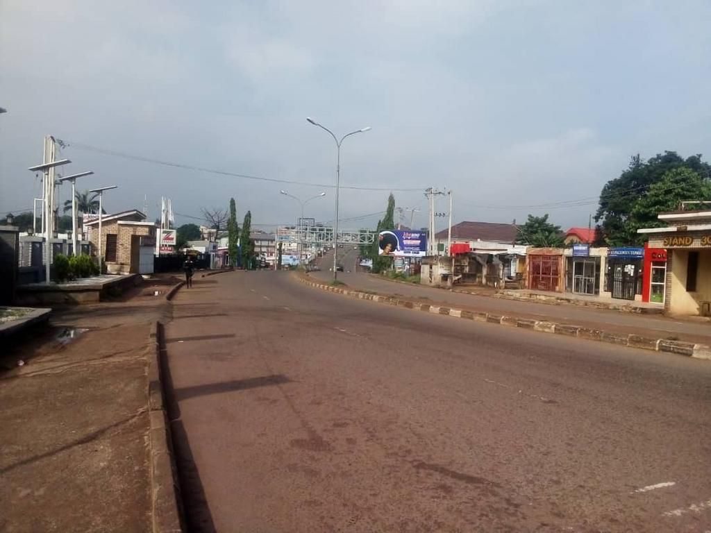 Sit-at-home order obeyed in southeast (Twitter: Eons Intelligence)