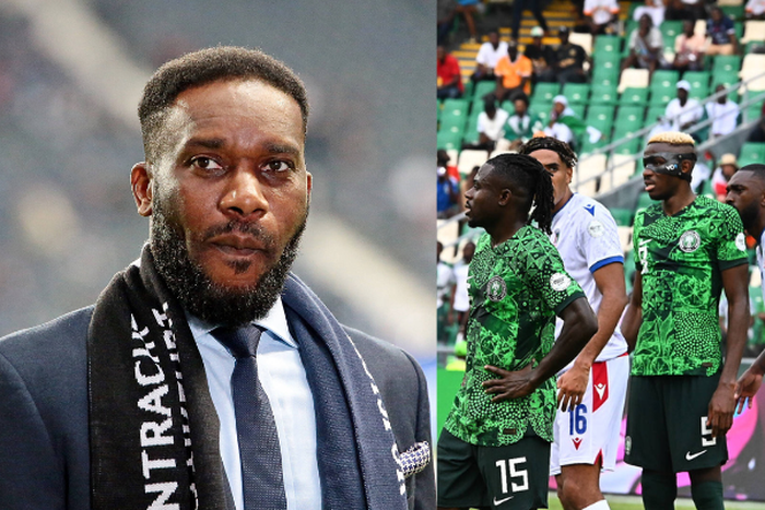 AFCON 2023: Super Eagles players bow down to Jay-Jay Okocha after Equatorial Guinea draw