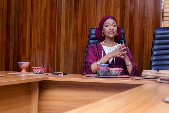 Minister of Arts, Culture and Creative Economy, Hannatu Musawa [Twitter:@Imranmuhdz·]