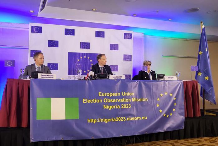 Barry Andrews, Chief Observer, EU EOM Nigeria. [NAN]
