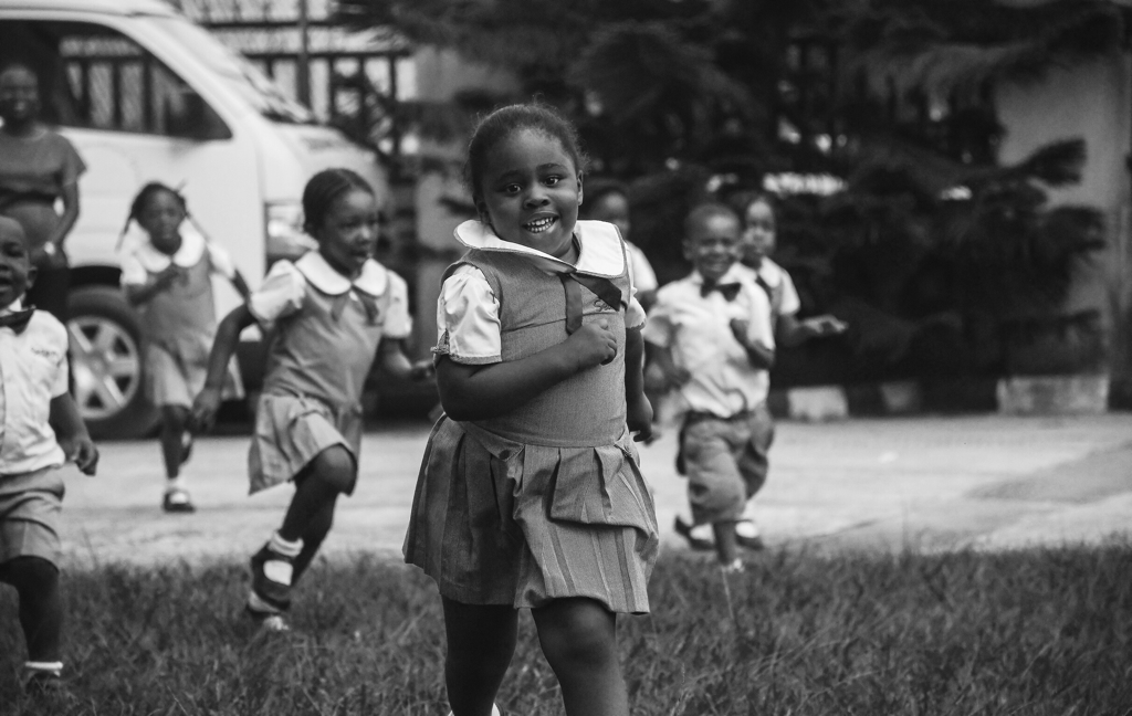 Recess time for childeren in primary school, photographed in 2014 [Weebly:Ima Elijah]