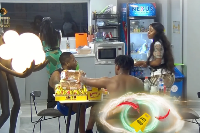 Food wars kick off on 'Big Brother Naija All Stars' [Africa Magic]