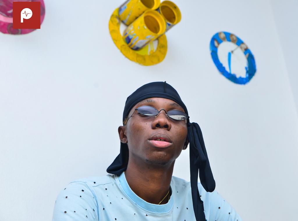 Blaqbonez stops by the Pulse office [Pulse]