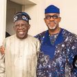 President Bola Ahmed Tinubu (left) and Governor Dapo Abiodun of Ogun State. [Punch]