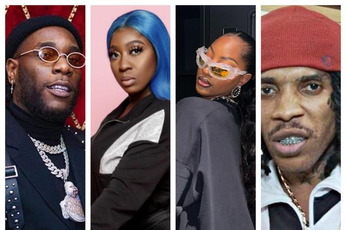 Burna Boy, Spice, Tems, Vybez Kartel
