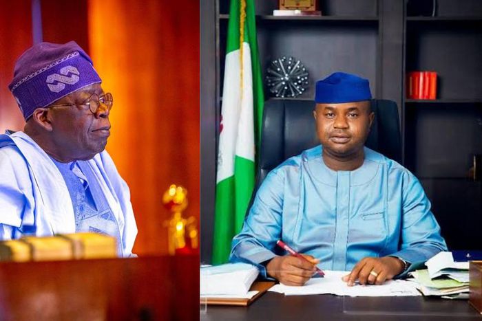 President Bola Tinubu and his Special Adviser on Revenue, Zacchaeus Adedeji.