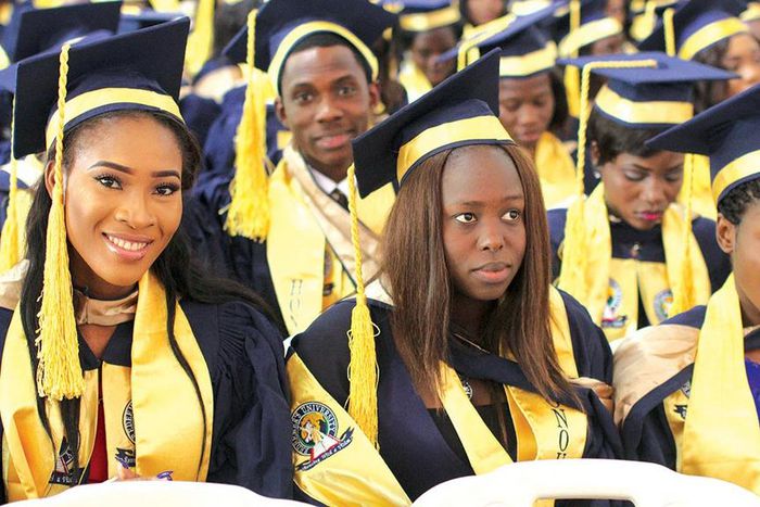 Illustrative picture of Nigerian students during their graduation ceremony (Campus Times)