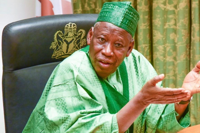 Abdullahi-Umar-Ganduje, the National Chairman of the APC [Leadership]