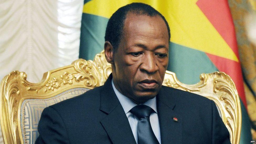 Blaise Compaore, former President of Burkina Faso. [BBC]