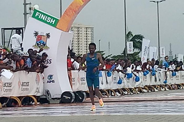 Winners of the 8th edition of Gold Label Access Bank Lagos City Marathon.