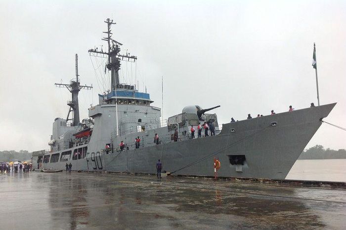 A Nigerian Navy ship (Nairaland)