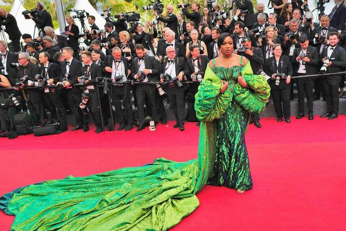 Chika Ike at the Cannes film festival [Instagram/Chikaike]
